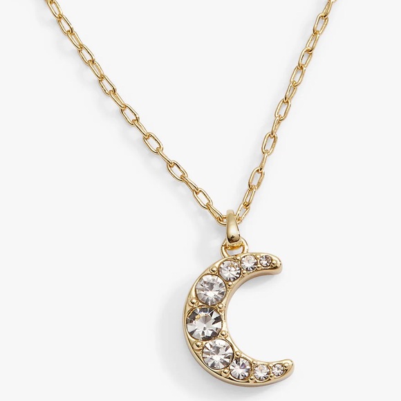 NWT Alex and Ani Moon and Crystal Necklace - Picture 3 of 9